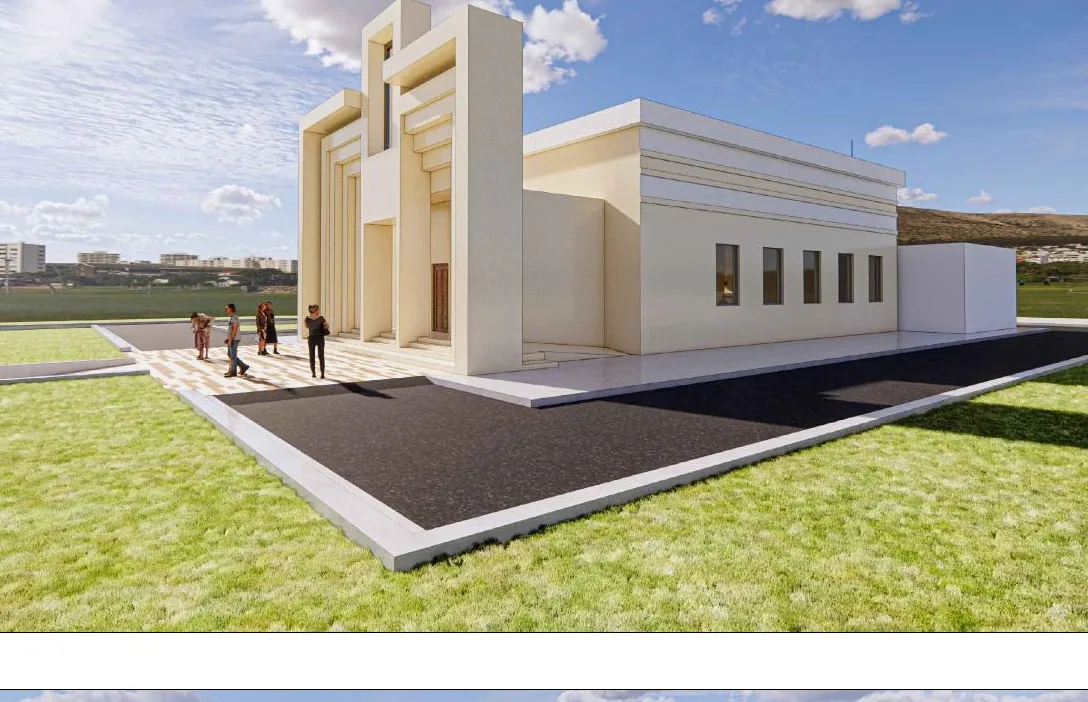 Vista esterna di progetto